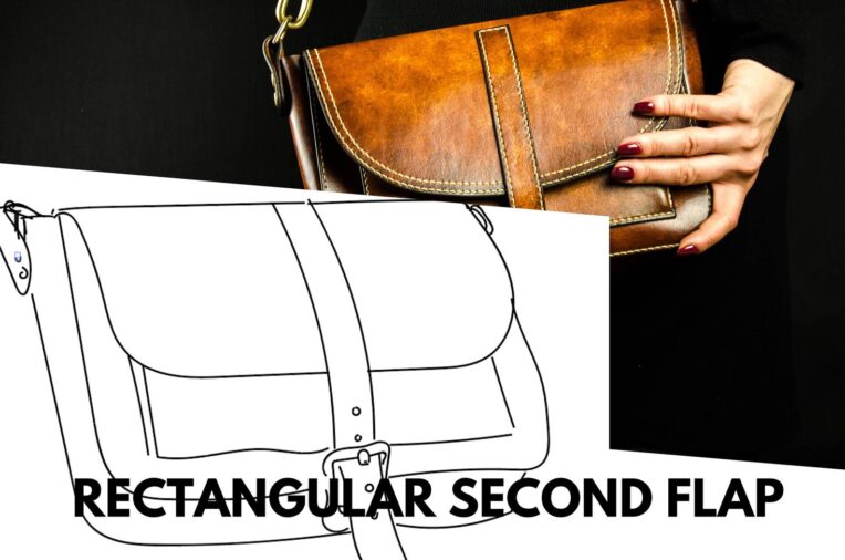 shoulder Bag pattern – Leather Pdf Template – Leather Pattern – Messenger Bag – Leather Patterns7