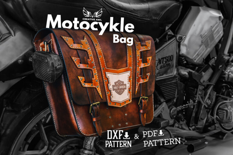 Motorcykle bag [PDF & DXF pattern]