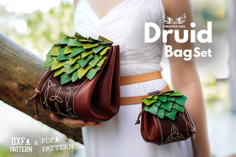 Druid Bags Set [PDF & DXF pattern]