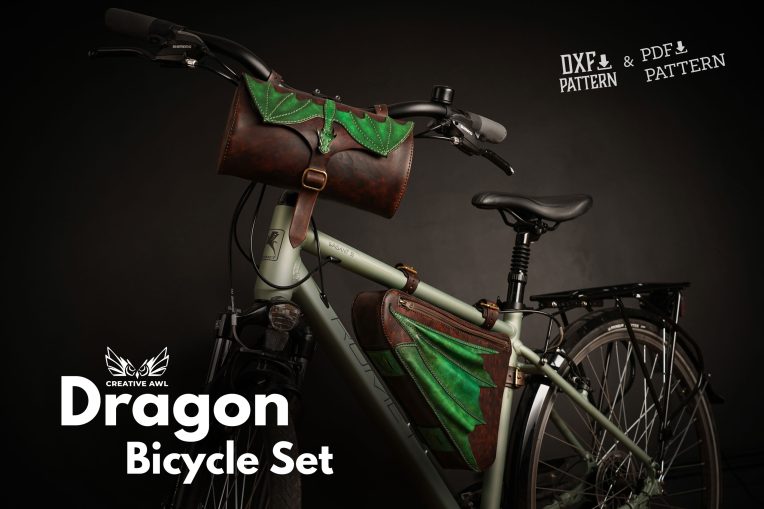 Dragon Bicycle Set [PDF & DXF pattern]