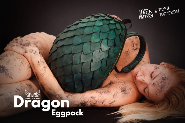 Dragon Eggpack [PDF & DXF pattern]